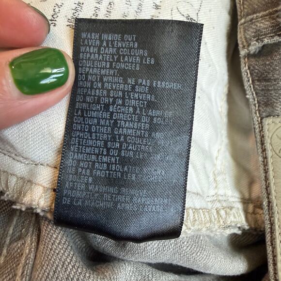 AllSaints Gray, Distressed, Woodvale Pipe Skinny Jeans- 28 - Picture 6 of 11